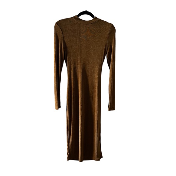 True Decadence | NWT | Rust Dress | Mock Neck | Size 10 Tall - Picture 6 of 7